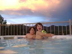 Christopher & Jeremy in the Rainbow Room Hot Tub